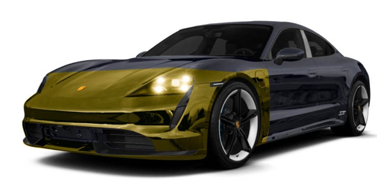 Porsche- partial front